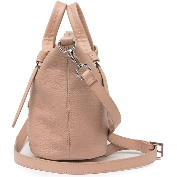 Ted Baker Taupe Small Olmia Leather Tote Bag - Picture 2 of 5